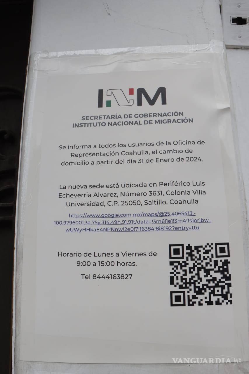 $!Dirección incorrecta en Maps para la nueva sede del INM en Saltillo.