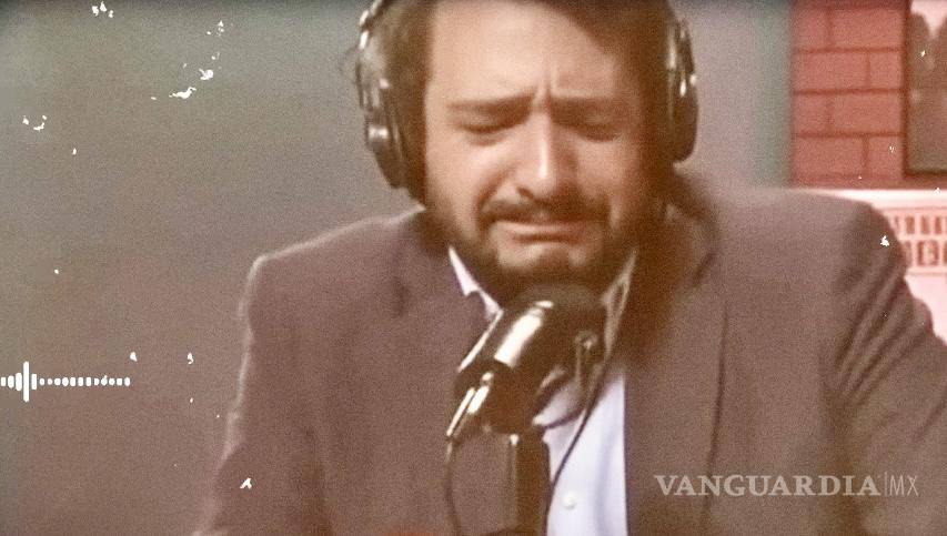 $!Andy López Beltrán, lloró públicamente al leer la carta con la que quiso defenderse. Se victimiza el cachorro.