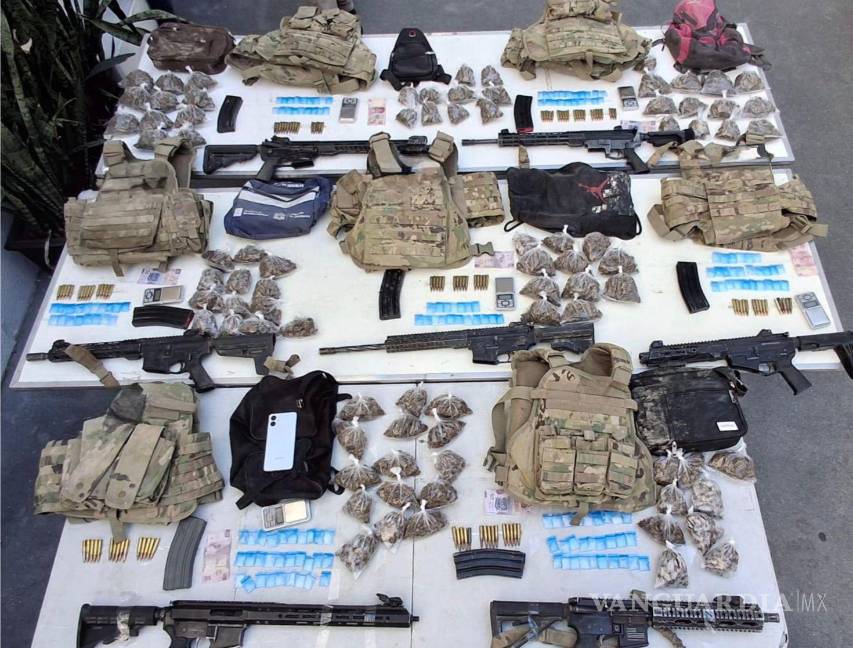 Dos adolescentes de 15 y 16 años y siete adultos son detenidos tras Operativo Muralla, en Nuevo León