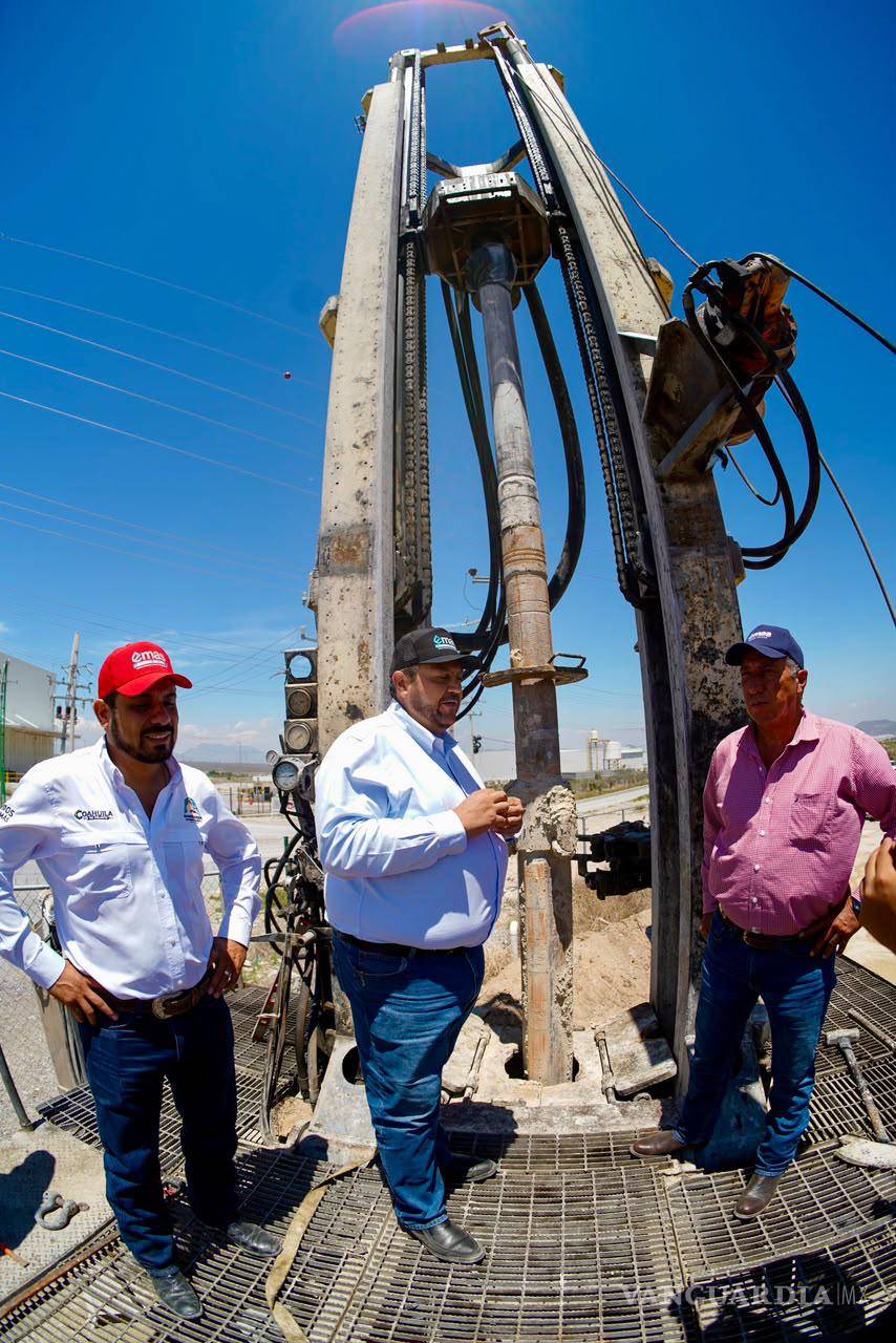 $!La perforación registra un avance de 85 metros.