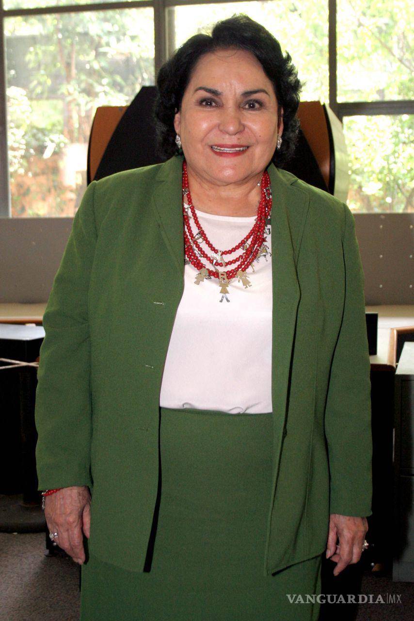 $!5 de julio de 2007. La actriz Carmen Salinas participa en la película “Labios Rojos”, la cual inició filmaciones. Cuartoscuro/Isaac Esquivel