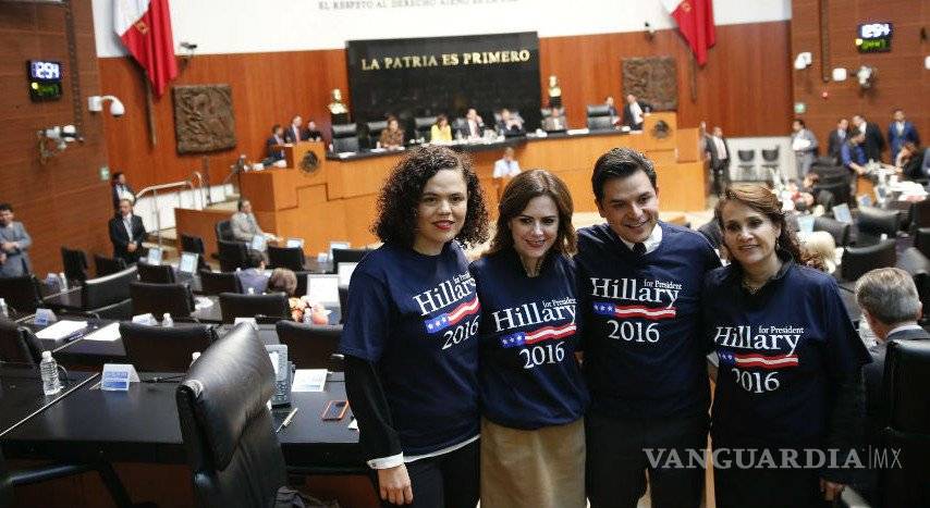 $!Los políticos mexicanos que creyeron en Clinton