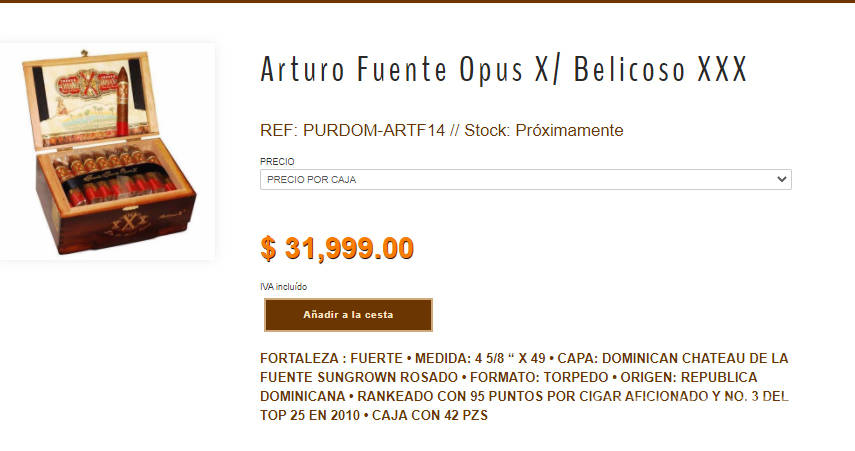 $!Alonso Ancira y sus puros de más de 30 mil pesos