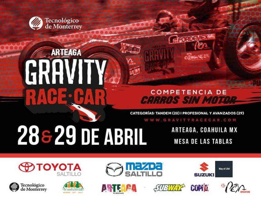 $!Gravity Car Race regresará a Arteaga