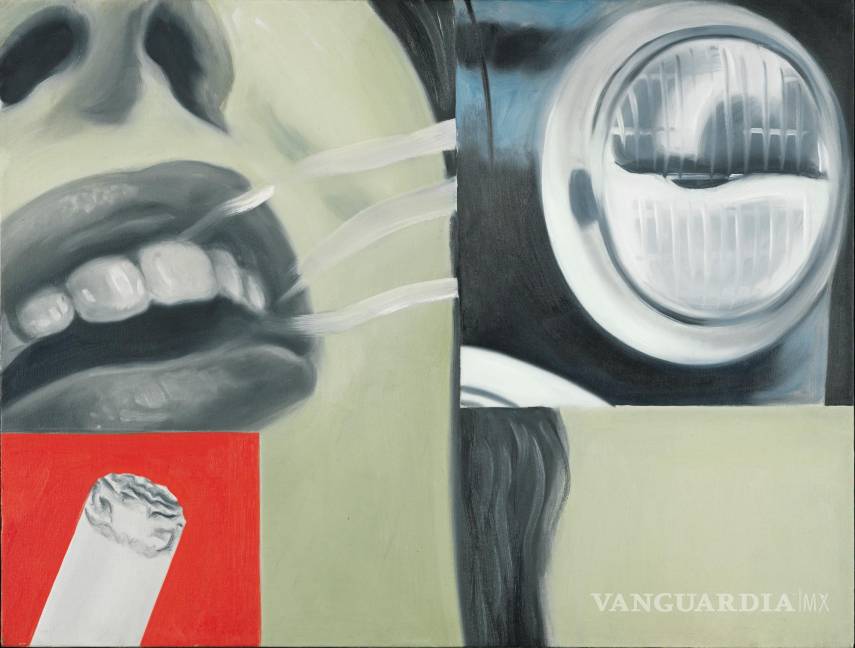 $!“Vidrio ahumado” de James Rosenquist (1962). EFE/Museo Thyssen-Bornemisza