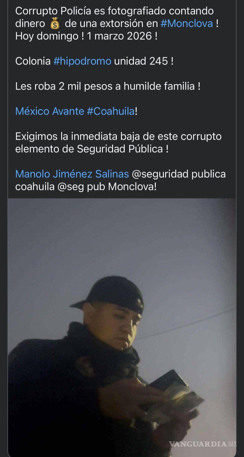 $!Hasta el cierre de esta edición, las instalaciones de Seguridad Pública Municipal no han emitido comunicados sobre el oficial señalado.