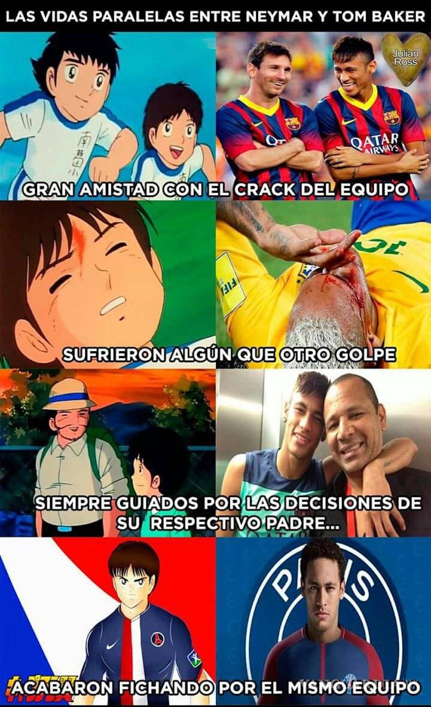 $!Los memes de la salida de Neymar al PSG
