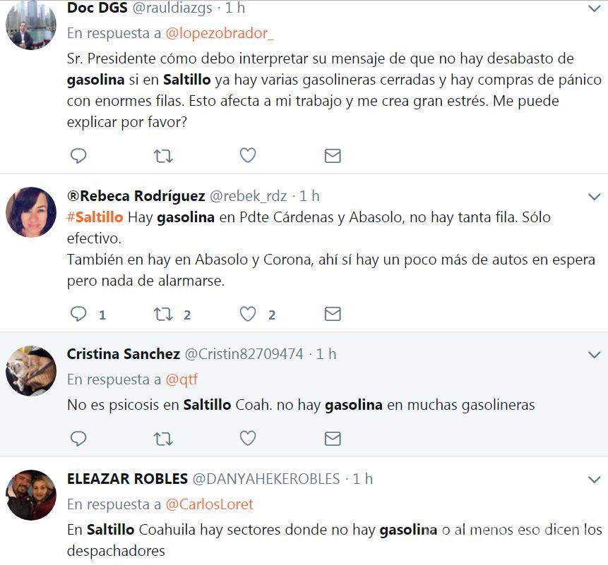 $!#NoHayGasolina se vuelve trending y genera psicosis en redes sociales