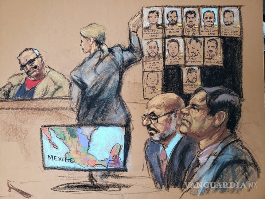 $!¿Quíen será el siguiente en atestiguar en juicio contra 'El Chapo' Guzmán?... hay tanto temor que ni siquiera habrá imagen de su rostro