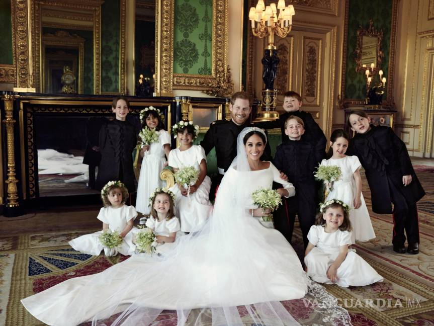 $!Duques de Sussex publican tres fotografías oficiales de su boda