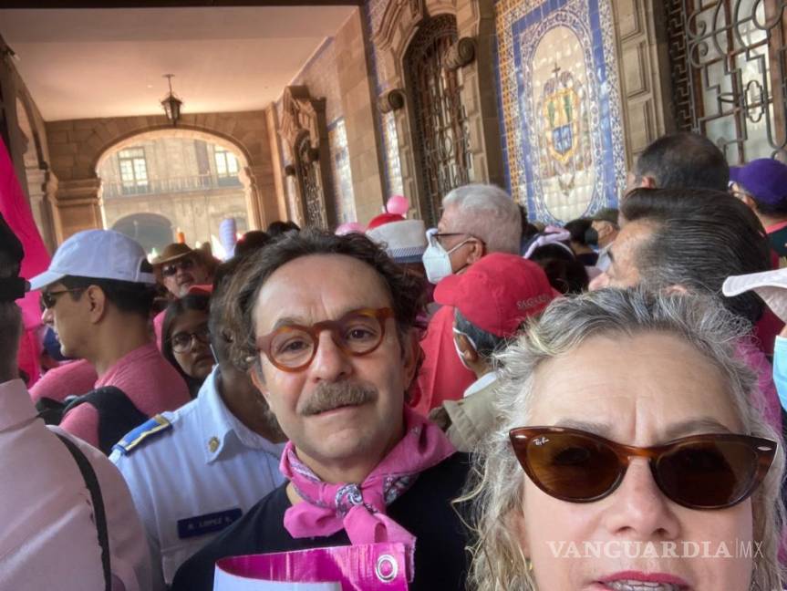 $!De marcha a “pasarela” de políticos, ¿quiénes acudieron a la marcha del INE?