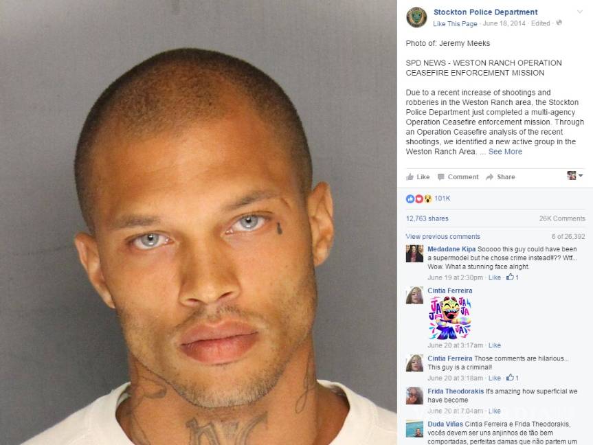 $!El ex convicto más guapo del mundo conquista Instagram