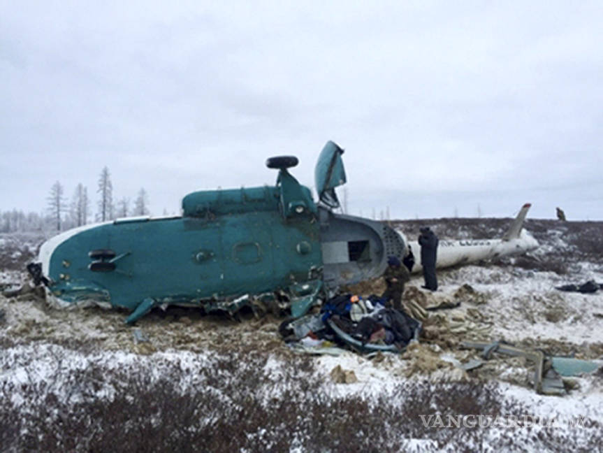 $!Mueren 19 personas en accidente de helicóptero en Rusia