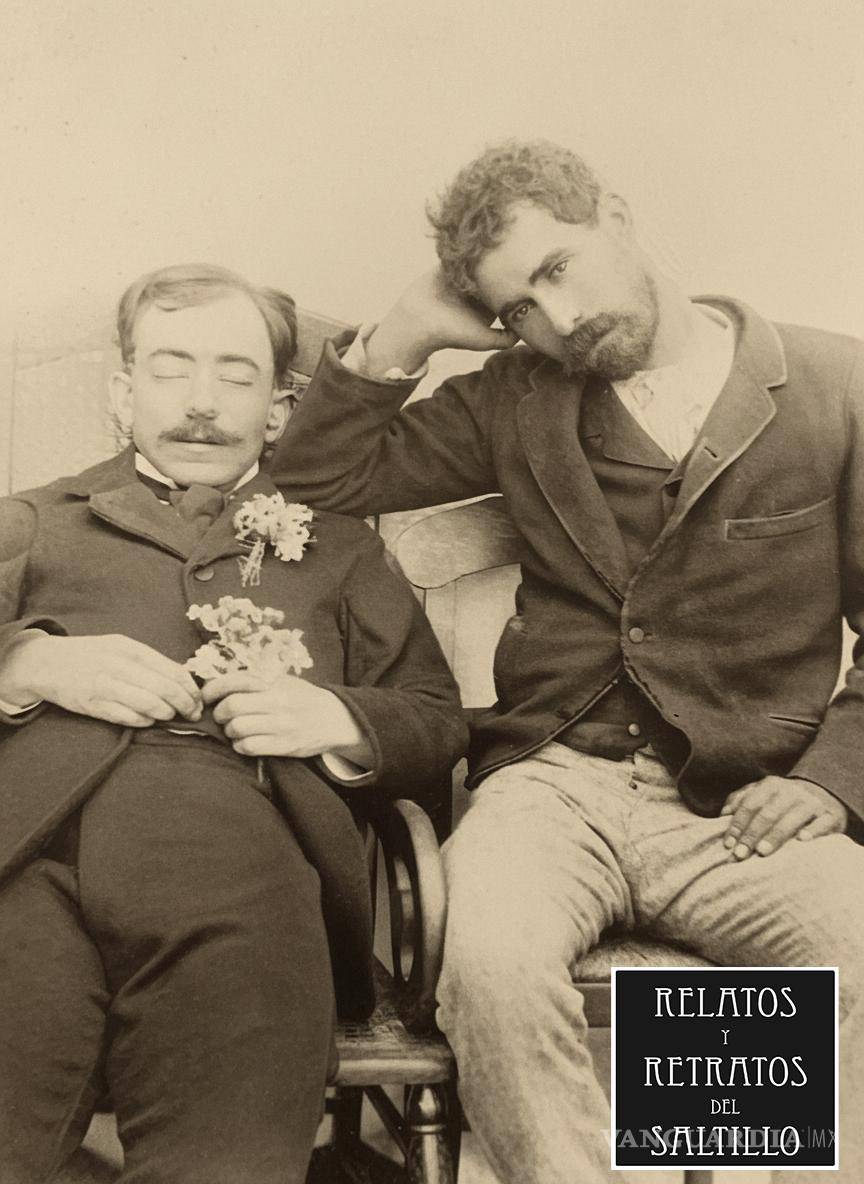 $!Imagen post mortem posiblemente se trate de José De Los Santos de Jesús De la Peña Rodríguez ysu hijo José Praxedis Del Refugio De la Peña Valle