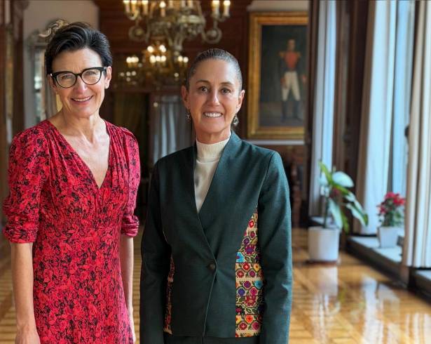 Fraser reiteró el compromiso de la compañía con México durante el encuentro con Sheinbaum.