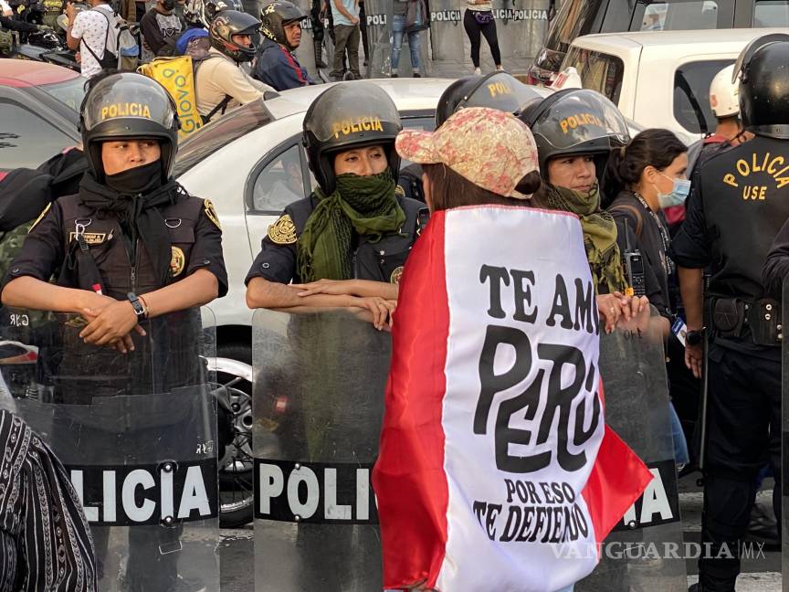 $!Manifestación en Perú.