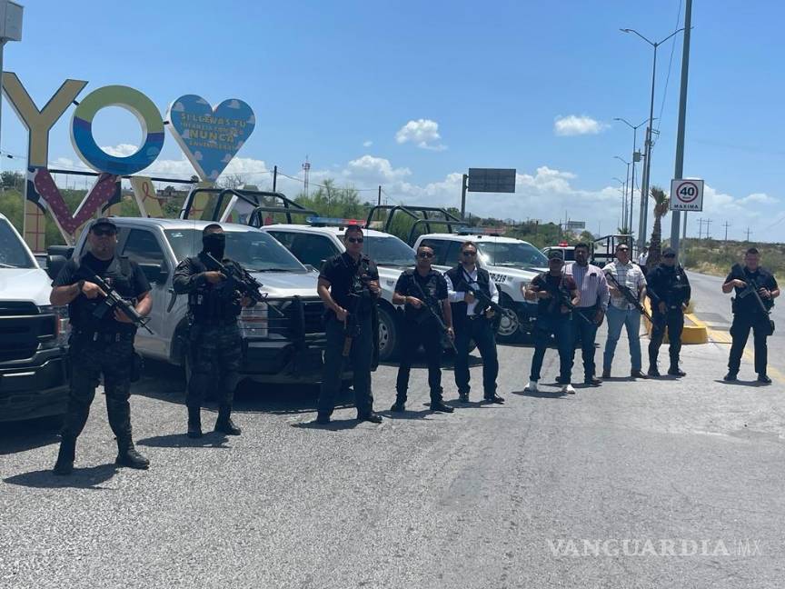 Colocan filtros policiacos en entradas de Monclova ante enfrentamientos al norte de Coahuila