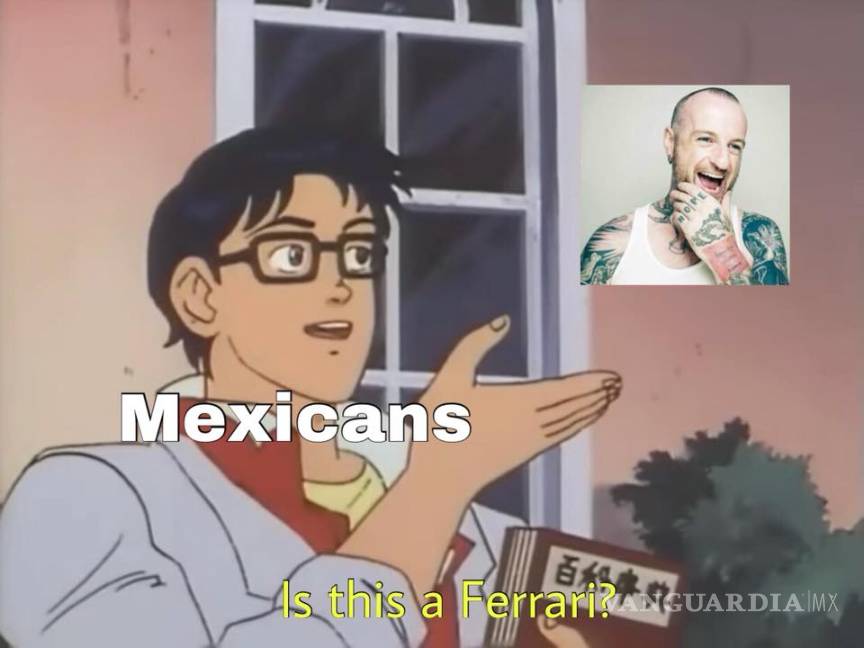 $!Un 'Ferrari con calcamonías': El meme que causó revuelo en redes sociales