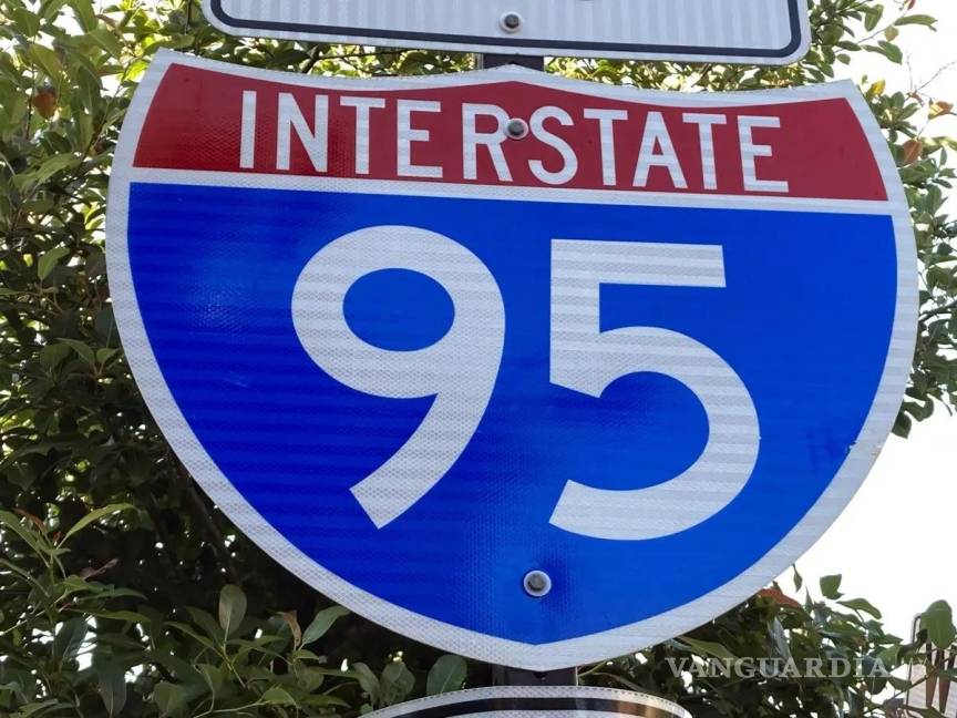 $!La autopista Interestatal 95, que se extiende alrededor de 3,100 kilómetros desde Florida hasta la frontera con Canadá.