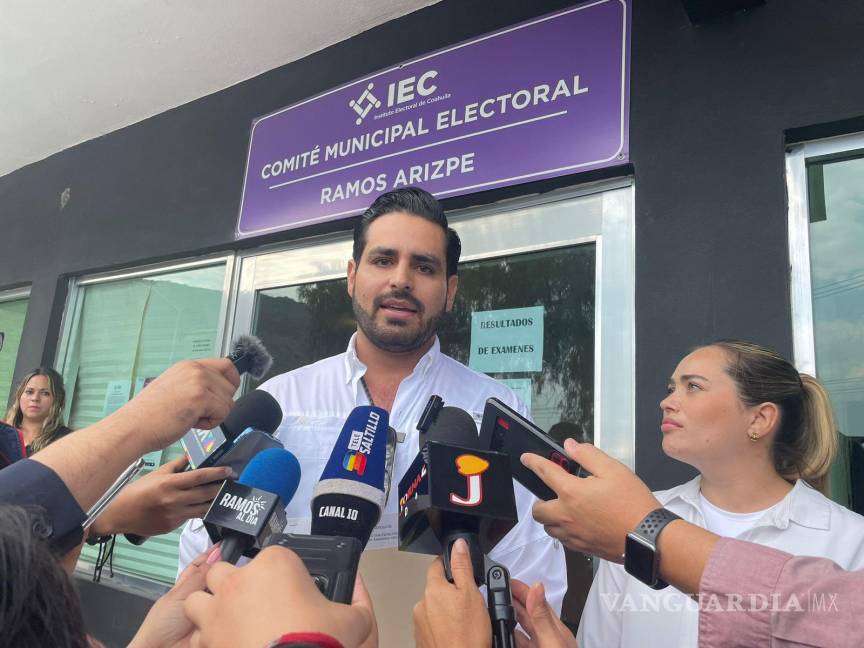 $!Alejandro Martínez dijo que ya han sido dos ocasiones en que lo amedrenta el candidato de Morena y PT.