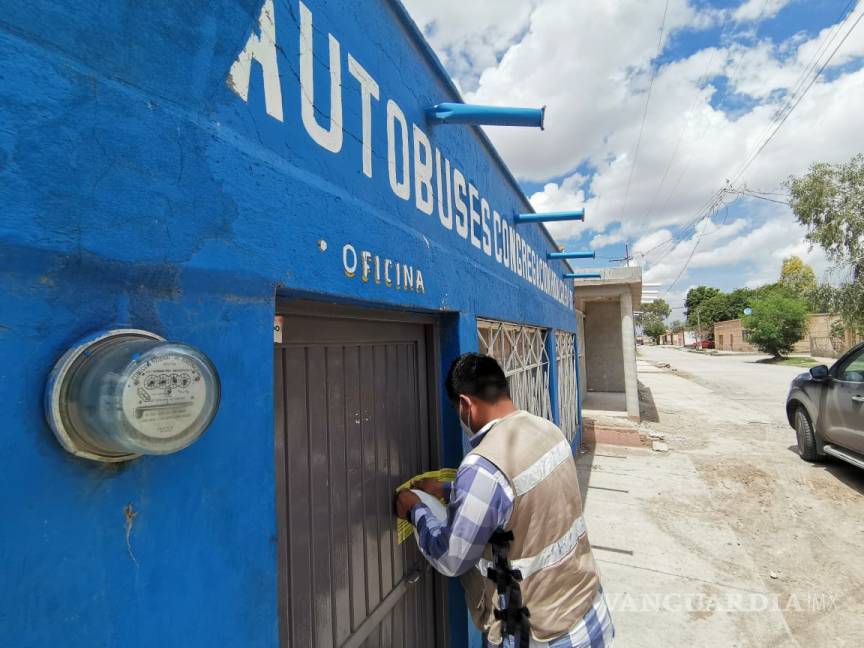 $!En julio se sanitizaron en Torreón más de 7 mil unidades de transporte público