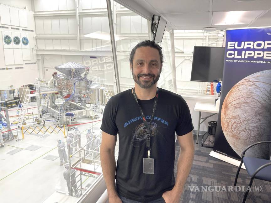 $!El ingeniero espacial Ricardo Restrepo, que forma parte del equipo que diseñó el recorrido de la misión del Proyecto Europa Clipper.