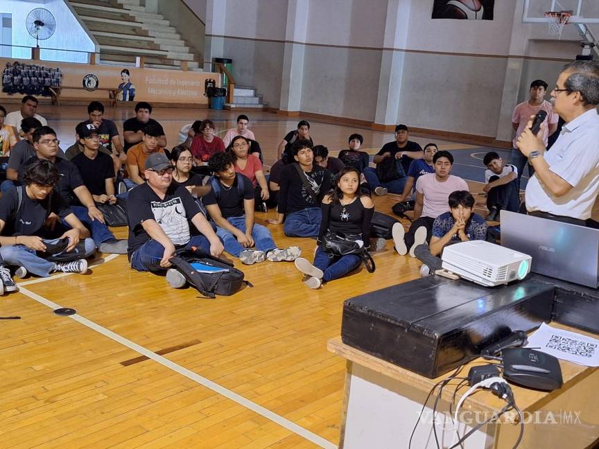 $!La Facultad de Ingeniería Mecánica y Eléctrica de Monclova también dio la bienvenida a los nuevos “Lobos”.