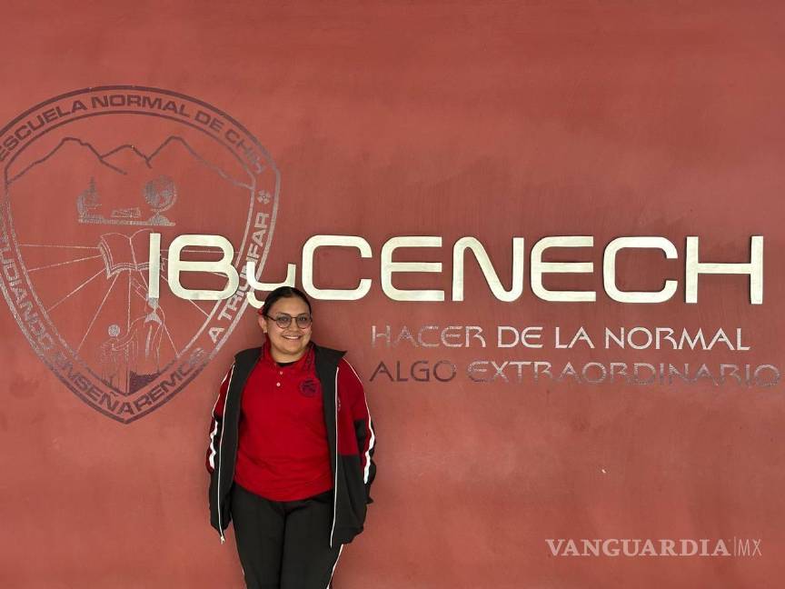 $!La jóvenes normalista de Coahuila se integró a instituciones educativas de Murcia durante noviembre.