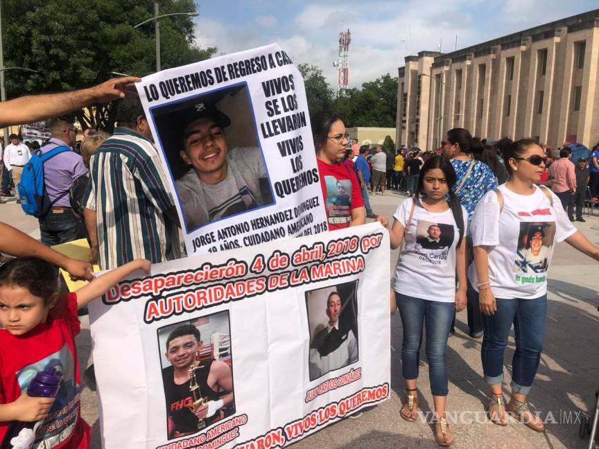 $!Los clamores a AMLO en Piedras Negras: Búsqueda de desaparecidos, revés a Reforma Energética e irregularidades en el ISSSTE