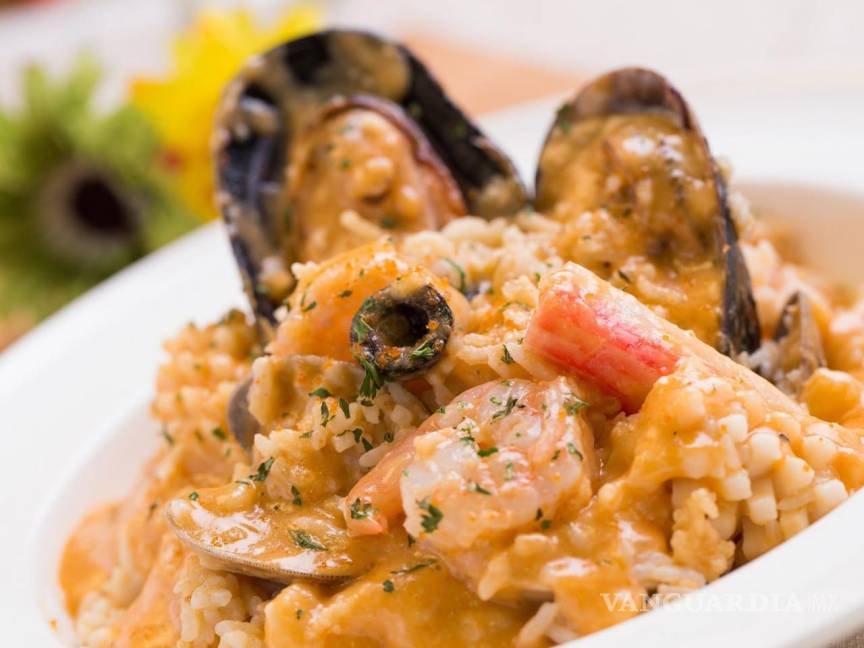 $!Receta 2. Risotto de mariscos