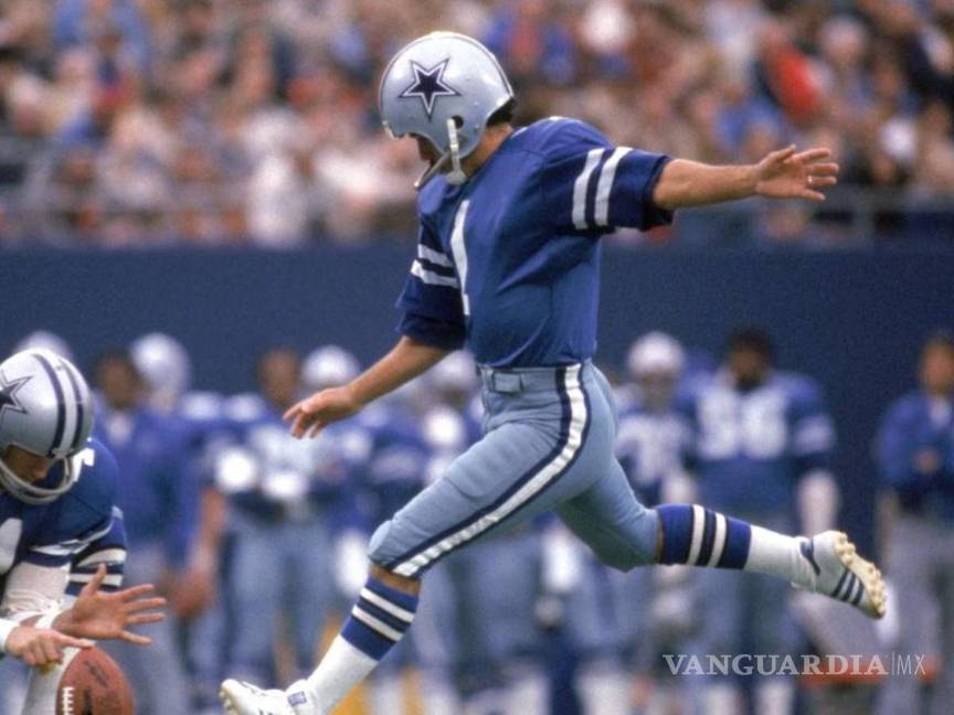 $!Rafael Septién, pateador de los Dallas Cowboys, estuvo presente en el Super Bowl XIII, donde su equipo perdió ante los Pittsburgh Steelers por 35-31.