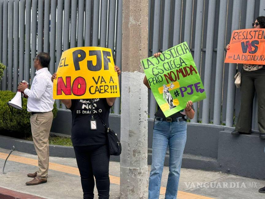 $!Los manifestantes no solo toman las calles, también promueven demandas de amparo ante la Suprema Corte.