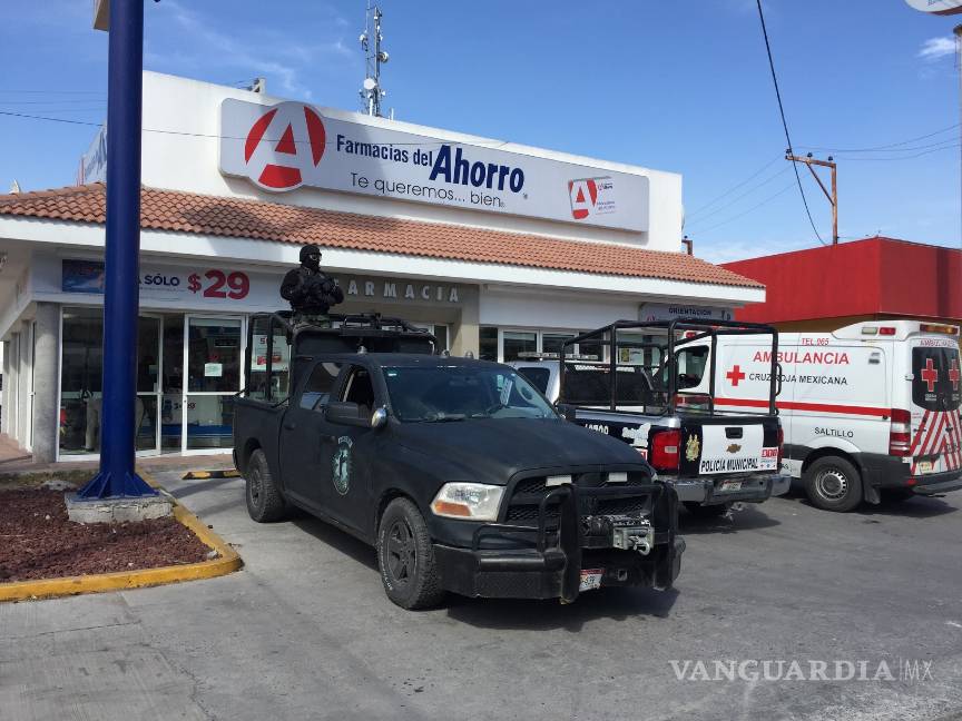 Asaltan farmacia ubicada en V. Carranza