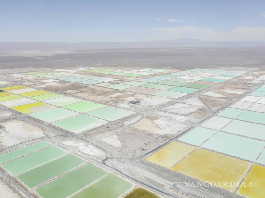 $!Una planta de litio de SQM en Salar de Atacama, Chile, en diciembre de 2021.