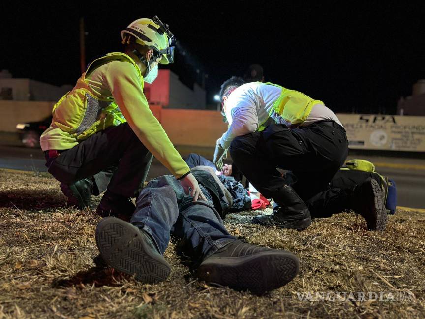 $!El conductor responsable huyó del lugar tras provocar el choque, dejando un lesionado.