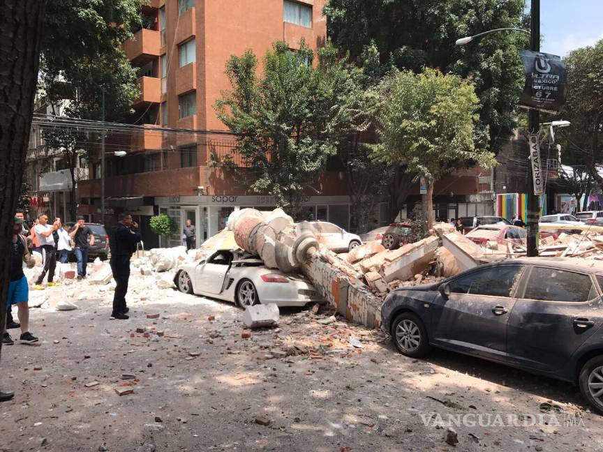 $!32 años después, sismo vuelve a sacudir a la CDMX