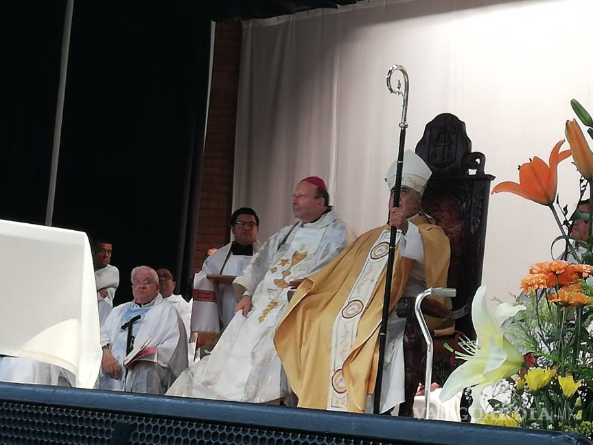 $!Llega nuevo obispo a Gómez Palacio, Durango