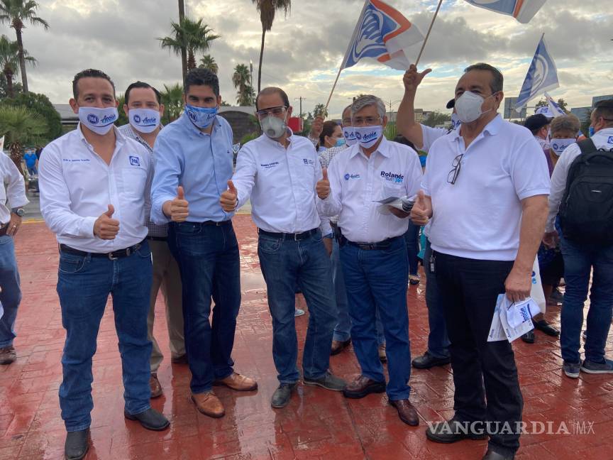 Acompaña líder nacional del PAN a candidatos en Coahuila