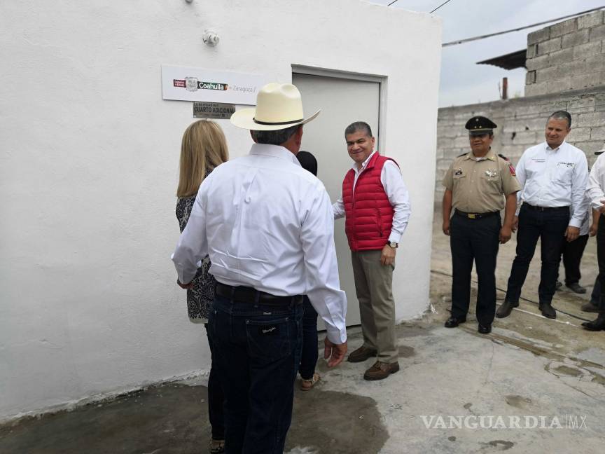 $!Miguel Riquelme entrega cuartos adicionales en Frontera como parte del combate al hacinamiento