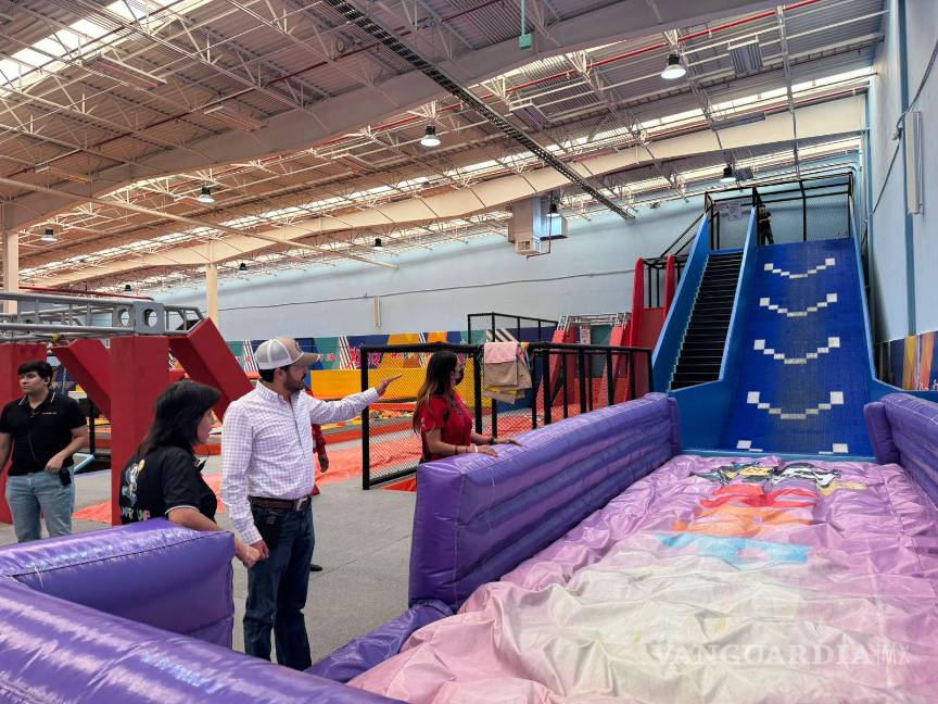 $!El resbaladero con llanta fue señalado como el principal punto de riesgo dentro del establecimiento.