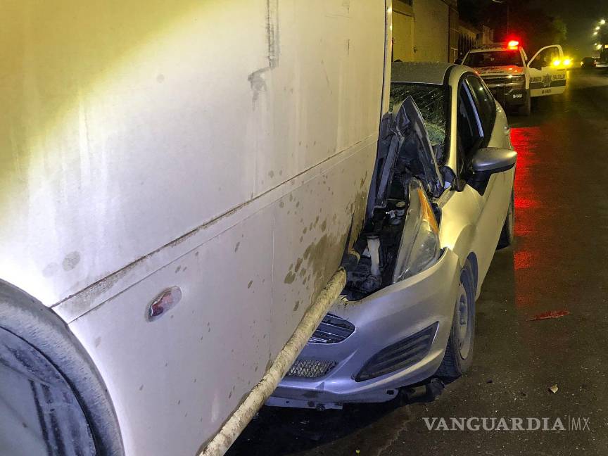 $!Las bolsas de aire se activaron, logró salir por sus propios medios sin sufrir lesiones.