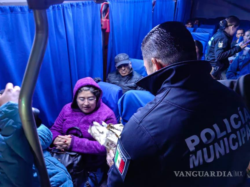 $!El operativo de protección a trabajadores abarca vialidades principales, unidades de transporte, y colonias de todos los sectores de Saltillo, con apoyo de agrupamientos especializados como Violeta y UNIF.