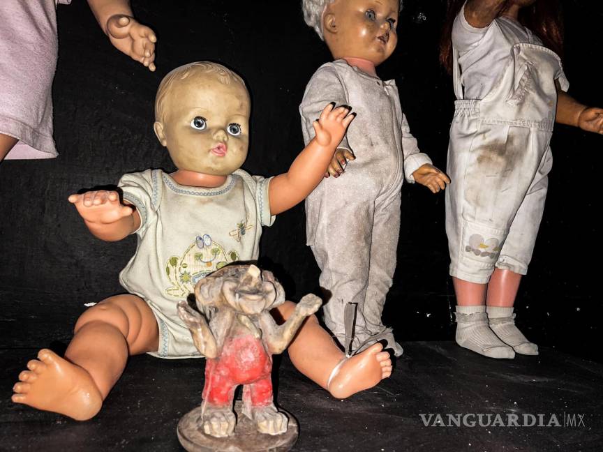 $!El Museo del Horror Saltillo publicó las fotografías que tomaron del duende.