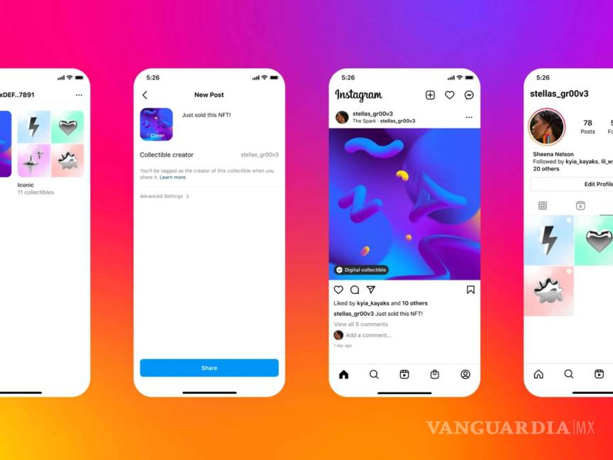 NFT ya no son prioridad en Instagram y Facebook