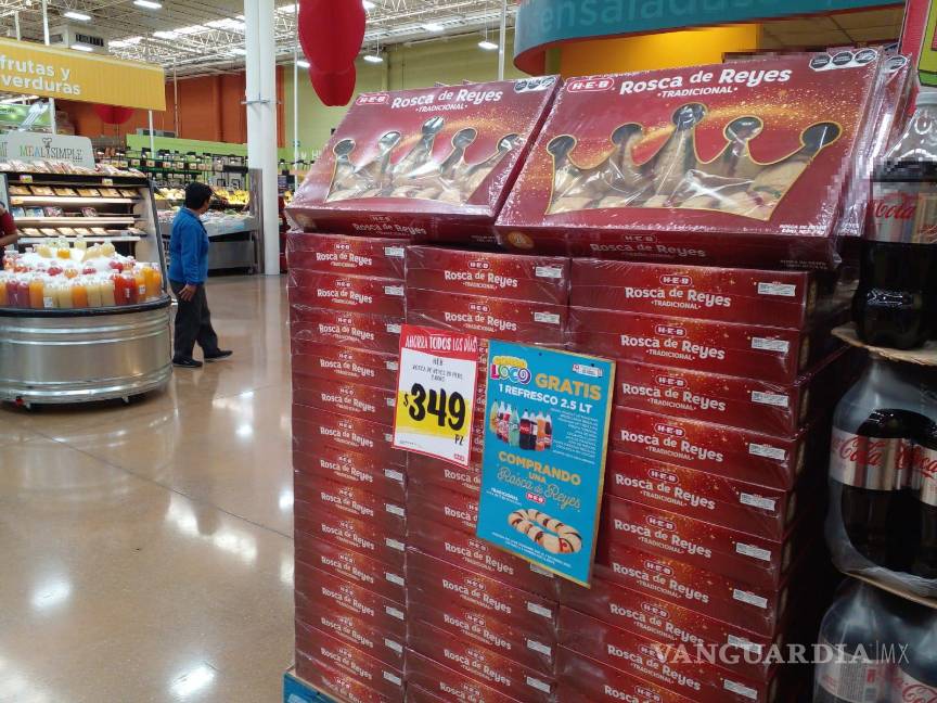 ¿Un lujo comprar una Rosca de Reyes en Saltillo? Inflación le pega a esta tradición