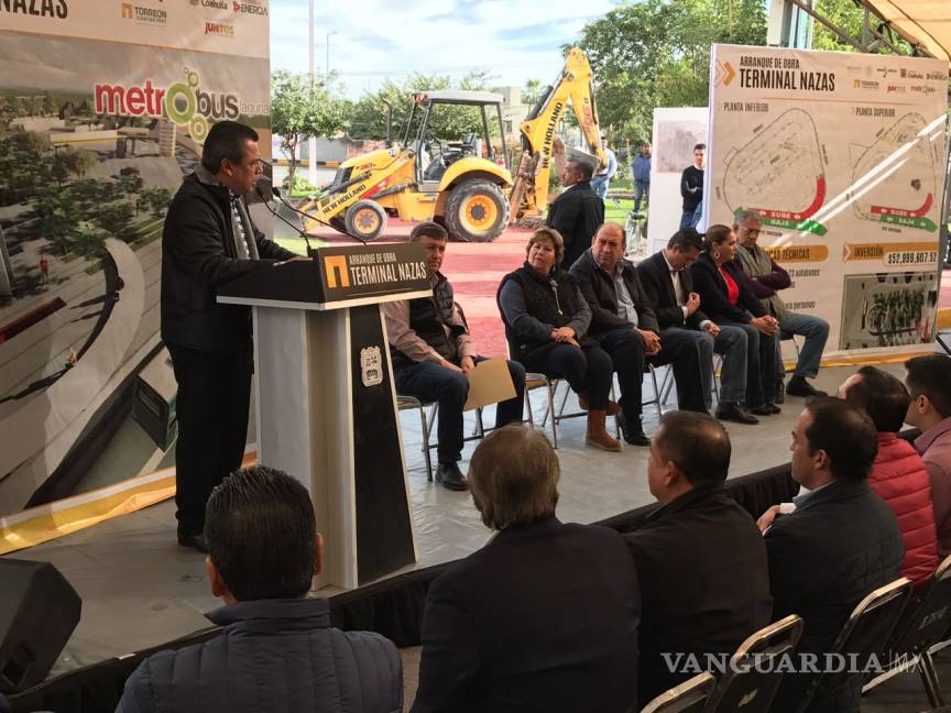 $!Inician construcción de la estación Nazas del Metrobús Laguna