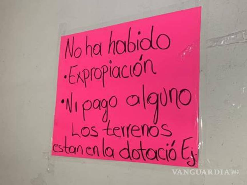 Reclaman ejidatarios de San Agustín terrenos de escuelas