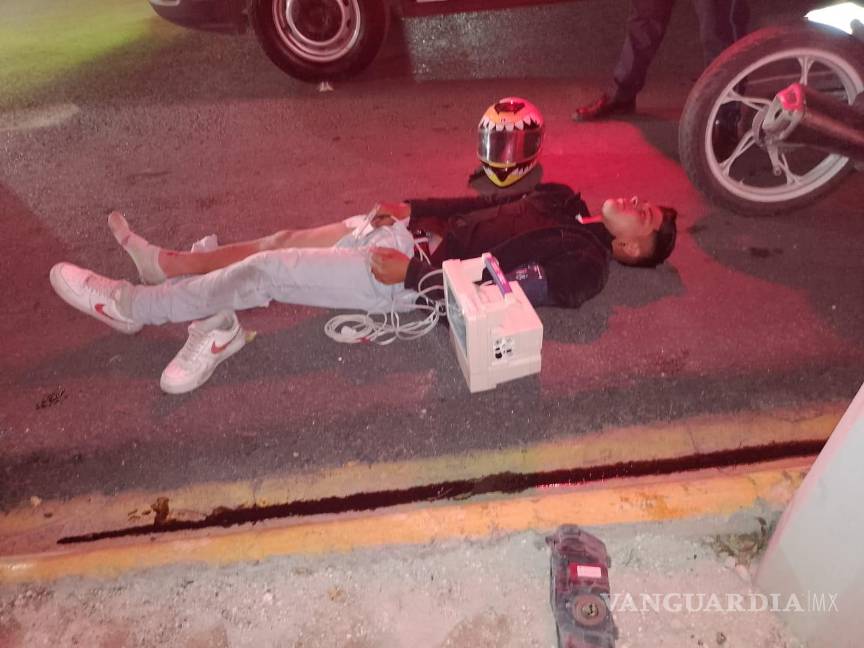 Auto ‘fantasma’ arrolla a repartidor, al sur de Saltillo