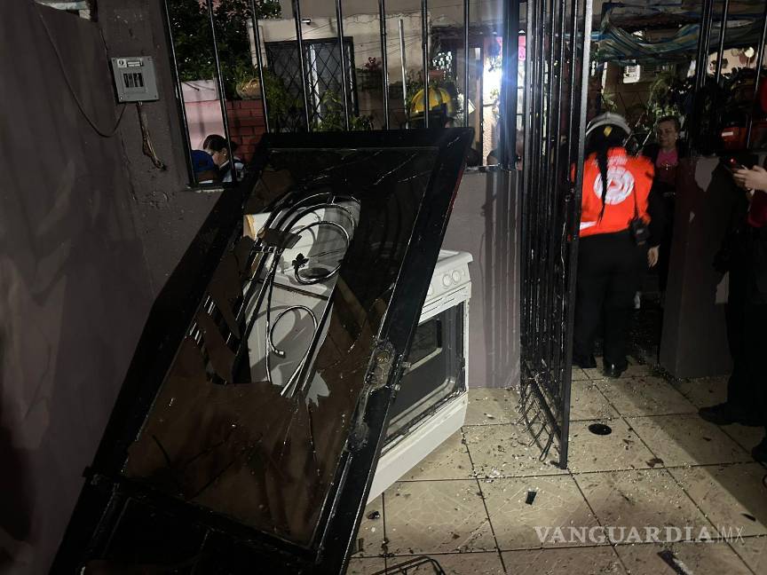 Explosión por acumulación de gas deja una lesionada en Nuevo León