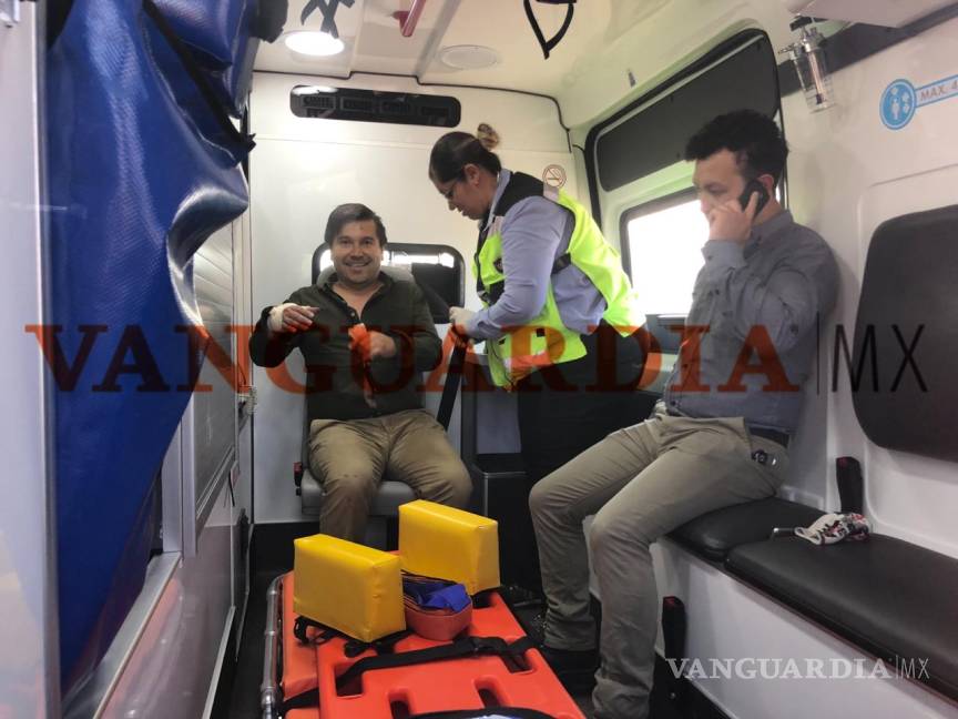 $!Dos policías heridos de gravedad tras accidente en la carretera Saltillo - Zacatecas
